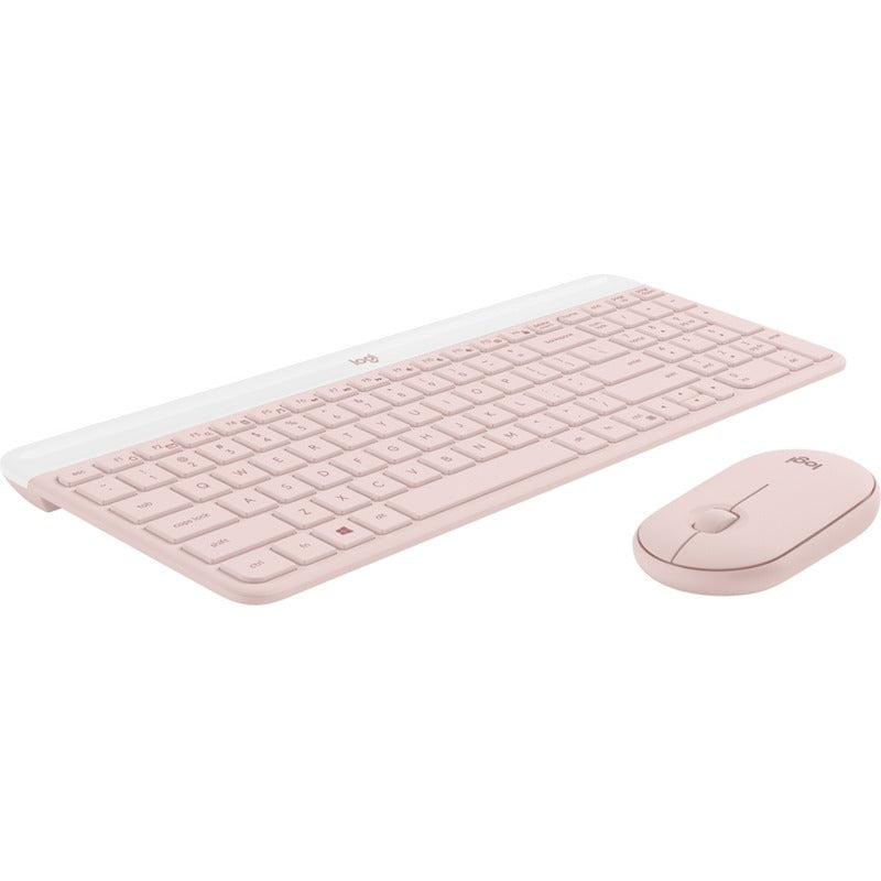 Logitech MK470 Slim Wireless Keyboard & Mouse Combo (Rose)