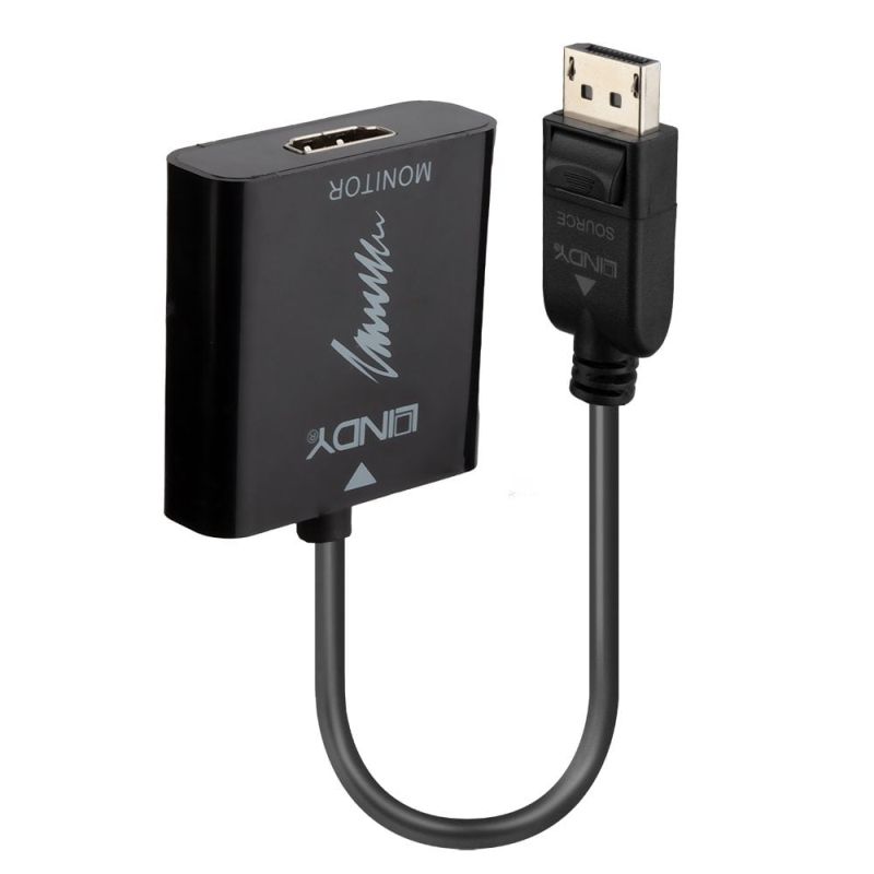 Lindy DP 1.2 to HDMI 2.0 18G Active Converter - 41068