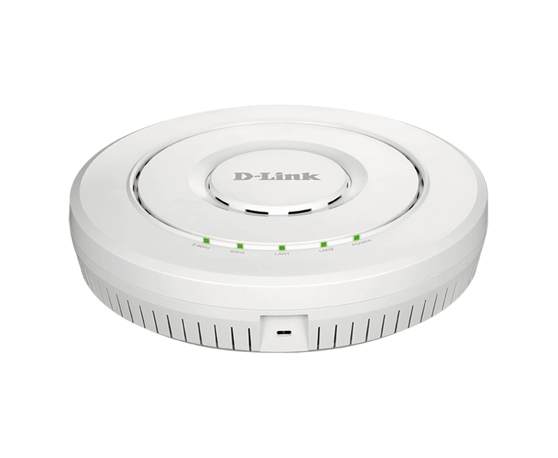 D-Link DWL-X8630AP Unified Wireless AX3600 Wi-Fi 6 4x4 Dual-Band PoE Access Point