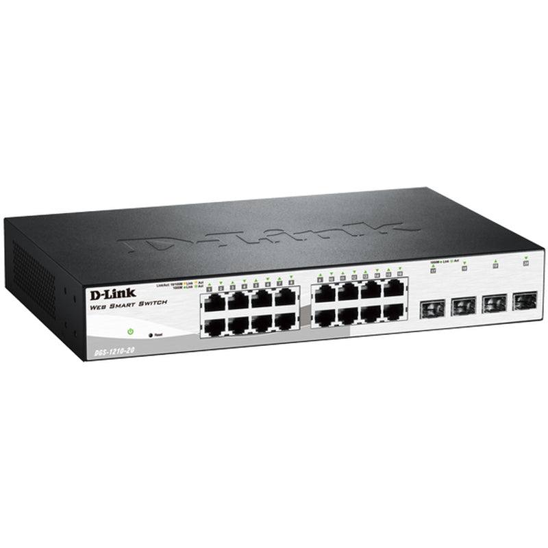 D-Link DGS-1210-20 20-Port Gigabit Smart Managed Switch