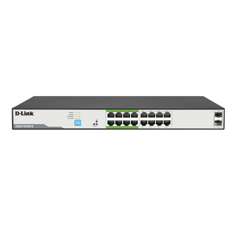 D-Link DGS-F1018P-E16 18 Port Switch